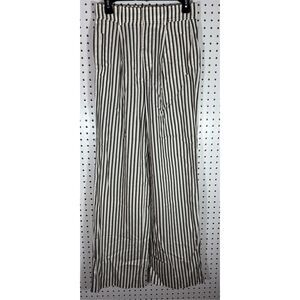 Everlane straight striped wide leg jeans size 2